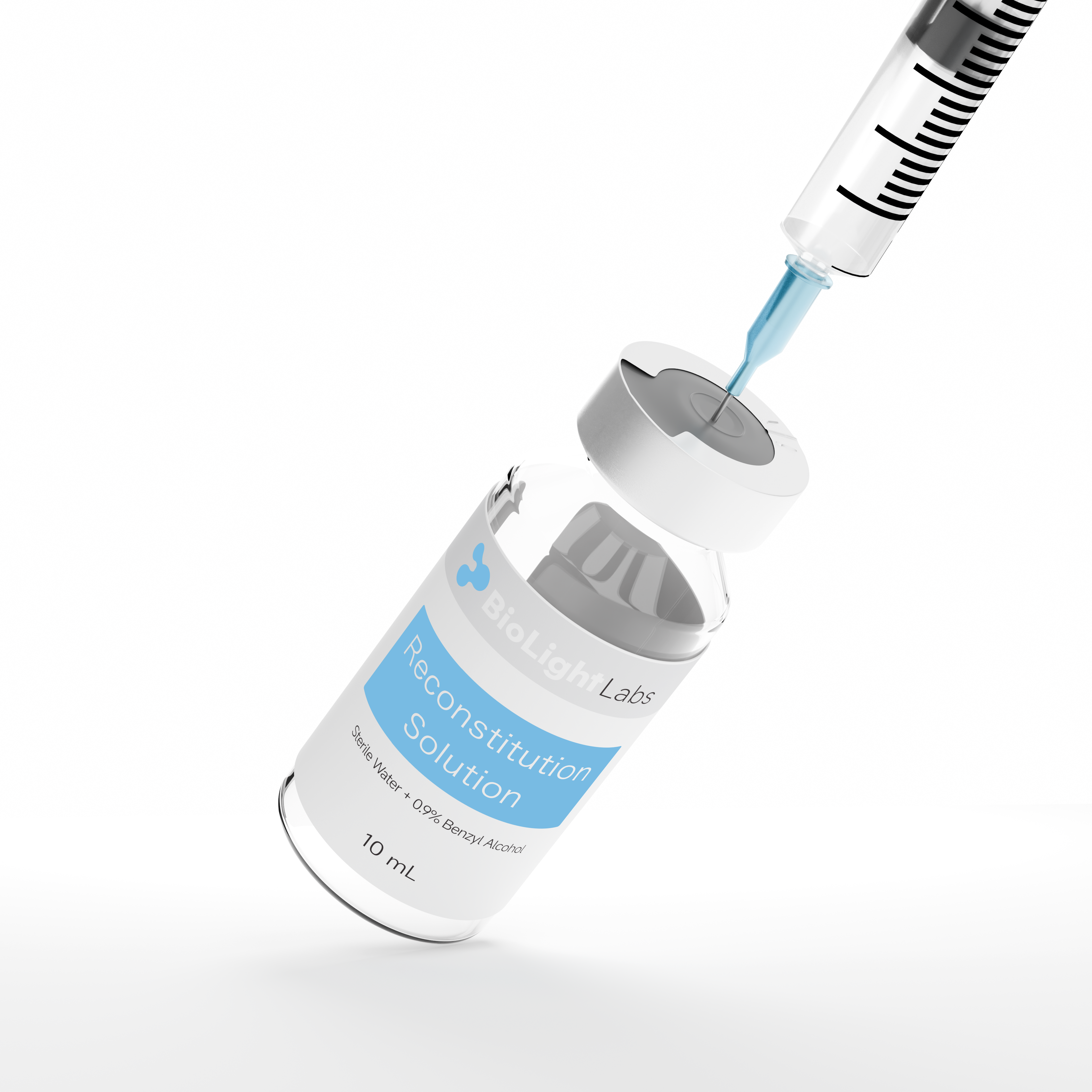 Reconstitution Solution | Sterile Water + 0.9% Benzyl Alcohol | 10-mL Vials